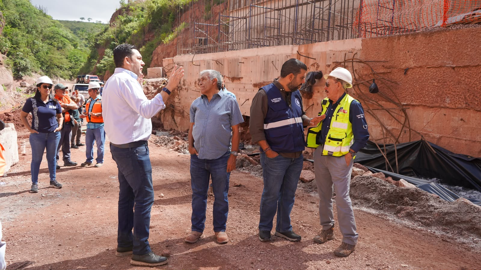 Represa San José alcanza 46% de avance y acelera trabajos para garantizar más agua a la capital